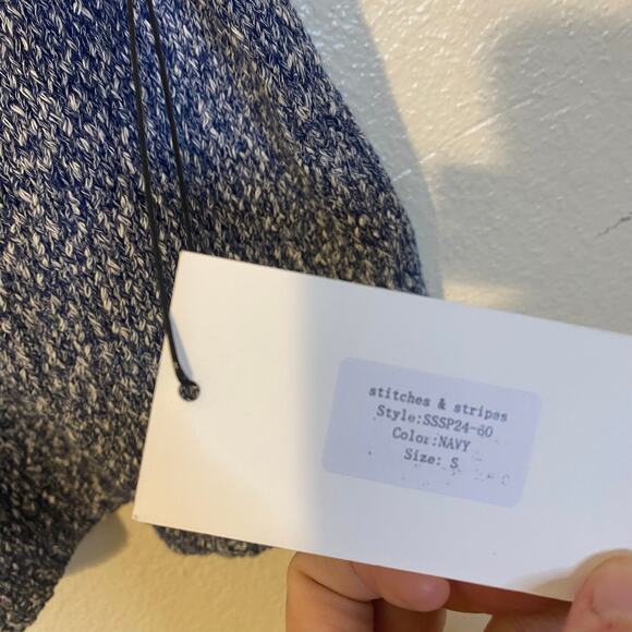 Stitches & Stripes 2 Piece Matching Set Sweater Tank & Short Sleeve Cardigan S - Picture 5 of 8